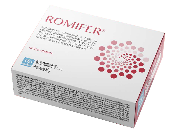 ROMIFER 30 COMPRESSE MASTICABILI - Farmapre