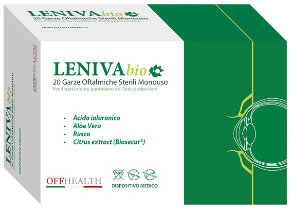 LENIVA BIOSECUR GARZE OFTALMICHE 20 PEZZI - Farmapre