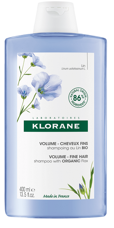 KLORANE SHAMPOO VOLUME FINE HAIR CON LINO 400 ML - Farmapre