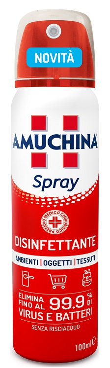 AMUCHINA SPRAY AMBIENTI OGGETTI TESSUTI 100 ML - Farmapre
