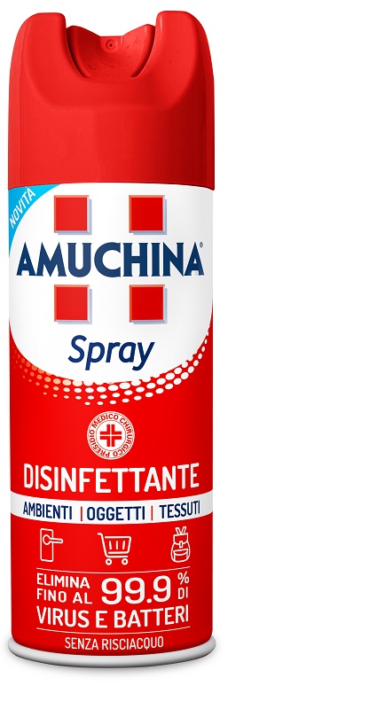AMUCHINA SPRAY AMBIENTI OGGETTI TESSUTI 400 ML - Farmapre