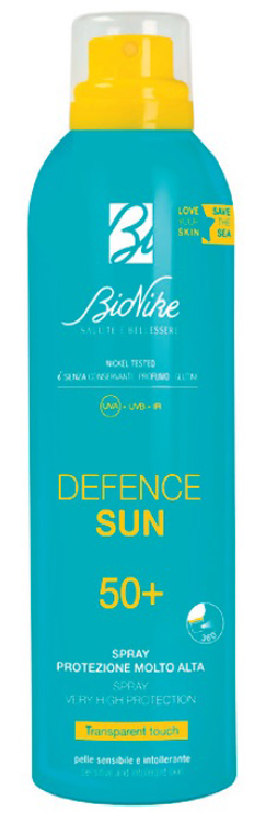 DEFENCE SUN SPRAY TRANSPARENT TOUCH 50+ 200 ML - Farmapre