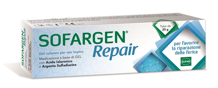 MEDICAZIONE SOFARGEN GEL ACIDO IALURONICO E ARGENTO SULFADIAZINA TUBETTO 25 G - Farmapre