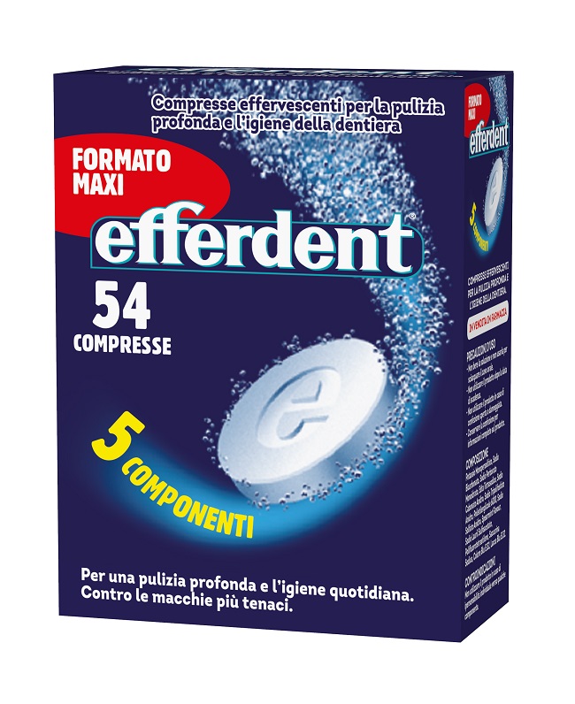 EFFERDENT 54 COMPRESSE EFFERVESCENTI - Farmapre
