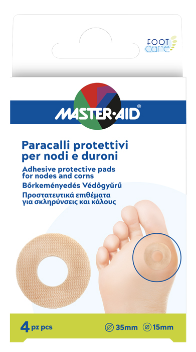 PARACALLI MASTER-AID FOOTCARE NODI E DURONI 4 PEZZI B8 - Farmapre