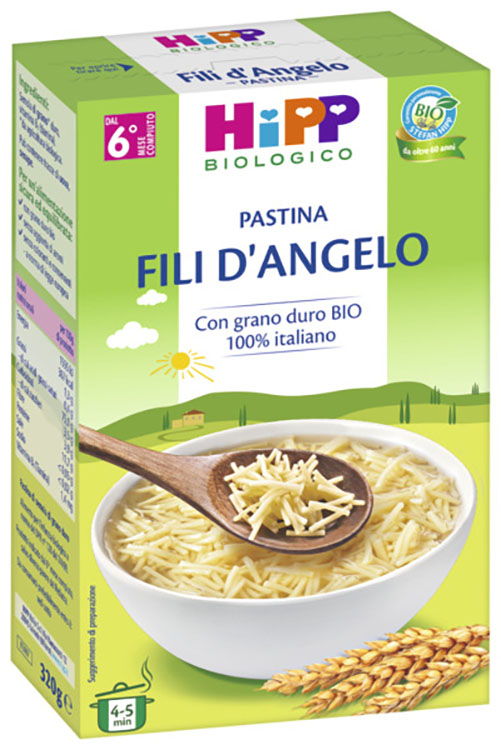 HIPP BIO PASTINA FILI D'ANGELO 320 G - Farmapre