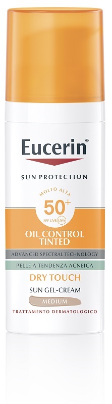 EUCERIN SUN OIL CONTROL TINTED CREAM SPF50+ 50 ML - Farmapre