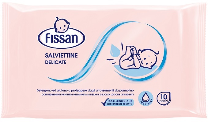 FISSAN SALVIETTE VIAGGIO 10 PEZZI - Farmapre
