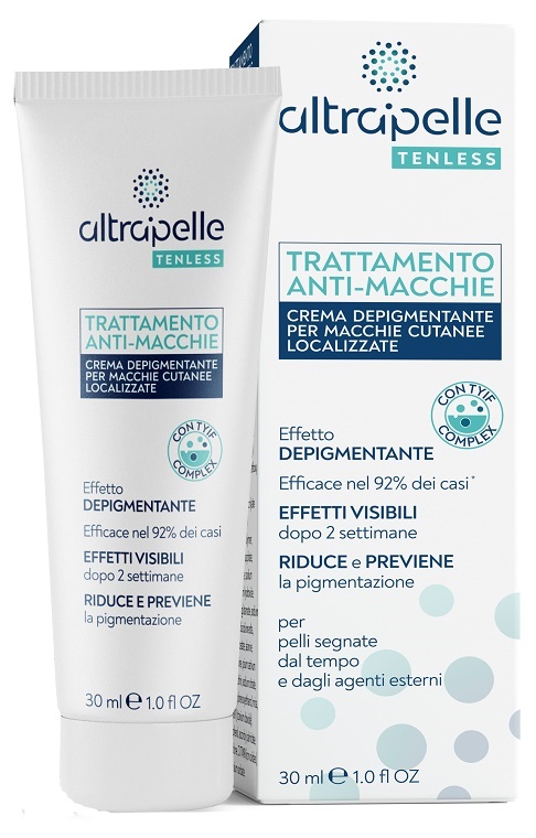 ALTRAPELLE TENLESS TRATTAMENTO ANTI MACCHIE CREMA DEPIGMENTANTE 30 ML - Farmapre