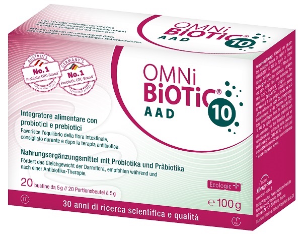 OMNI BIOTIC 10 AAD 20 BUSTINE DA 5 G - Farmapre