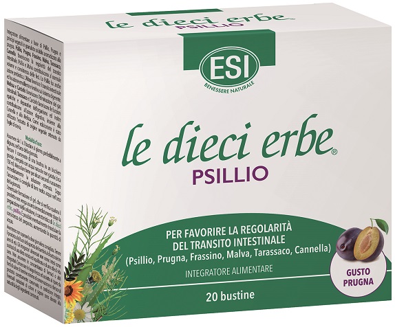 ESI LE DIECI ERBE PSILLIO 20 BUSTINE 5,6 G - Farmapre