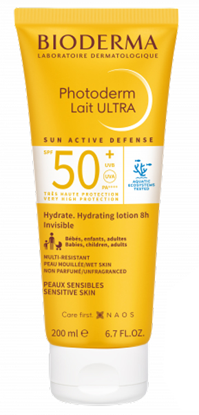 PHOTODERM LAIT ULTRA 50+ 200 ML - Farmapre