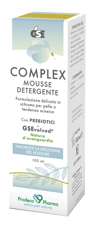 GSE SKIN COMPLEX MOUSSE DETERGENTE PELLE A TENDENZA ACNEICA 100 ML - Farmapre