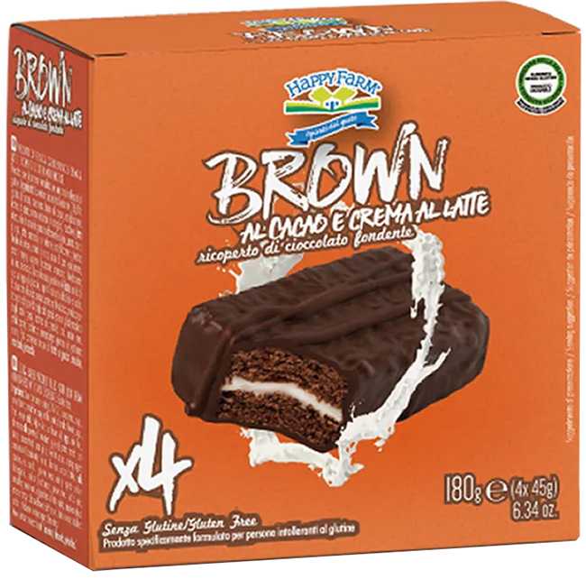 HAPPY FARM BROWN 4 PEZZI DA 45 G - Farmapre