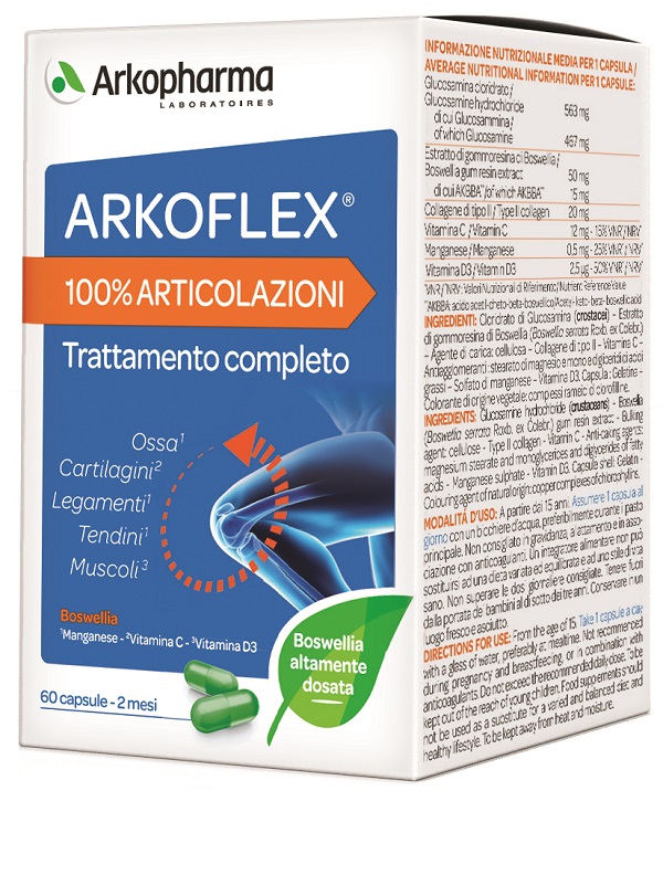 ARKOFLEX 100% ARTICOLAZIONI 60 CAPSULE - Farmapre