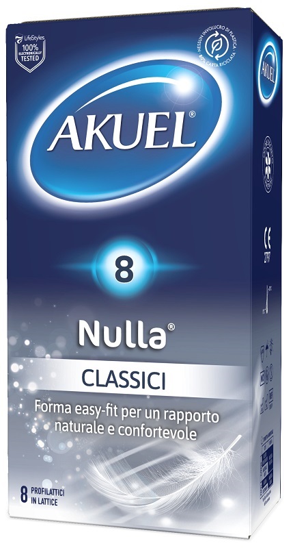 PROFILATTICO AKUEL NULLA CLASSICO 8 PEZZI - Farmapre