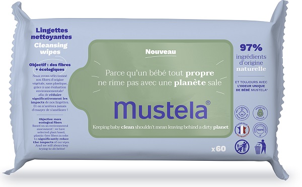 MUSTELA SALVIETTE DETERGENTI 60 PEZZI - Farmapre