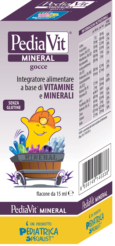 PEDIAVIT MINERAL GOCCE 15 ML - Farmapre