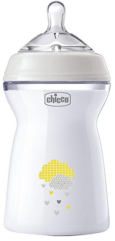 CHICCO BIBERON NAT FEEL PP 6M+ 330 ML UNISEX - Farmapre
