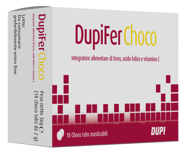 DUPIFER CHOCO 18 CHOCO TABS - Farmapre
