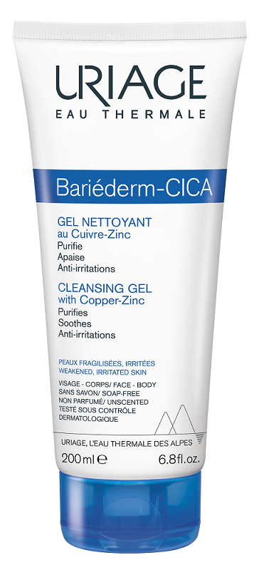BARIEDERM CICA GEL NETTOYANT 200 ML - Farmapre