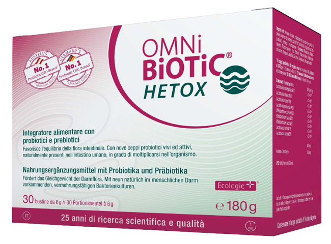 OMNI BIOTIC HETOX 30 BUSTINE DA 6 G - Farmapre