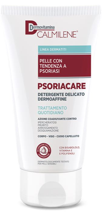 DERMOVITAMINA CALMILENE PSORIACARE DETERGENTE DELICATO DERMOAFFINE TRATTAMENTO QUOTIDIANO PER PELLE CON TENDENZA A PSORIASI 200 ML - Farmapre