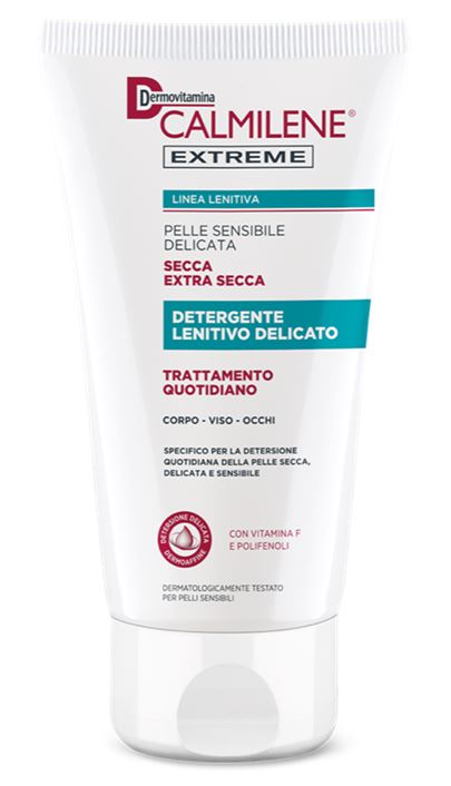 DERMOVITAMINA CALMILENE EXTREME DETERGENTE LENITIVO DELICATO TRATTAMENTO QUOTIDIANO PER PELLE SECCA ED EXTRA SECCA 200 ML - Farmapre