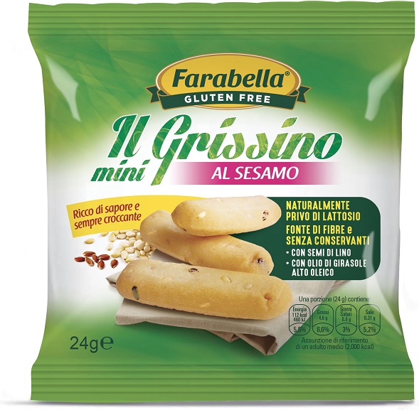 FARABELLA IL MINI GRISSINO AL SESAMO 24 G - Farmapre