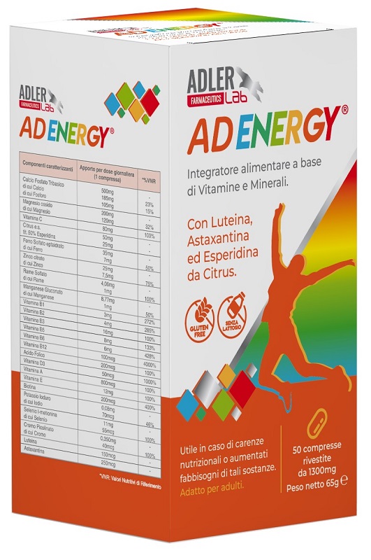 ADENERGY 50 COMPRESSE - Farmapre