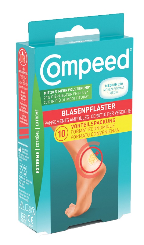 CEROTTI COMPEED PER VESCICHE MEDIO EXTREME 10 PEZZI - Farmapre