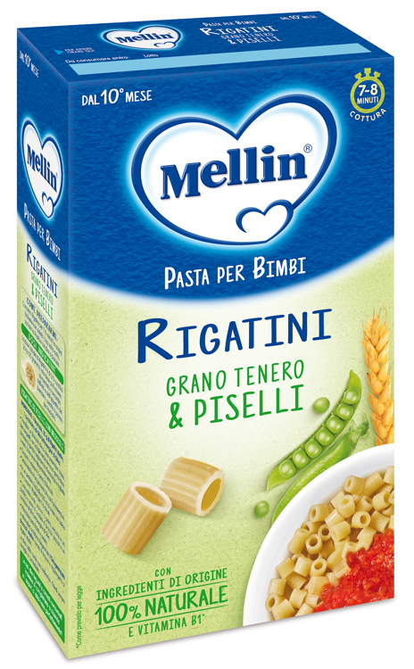 MELLIN RIGATINI CON PISELLI 280 G - Farmapre