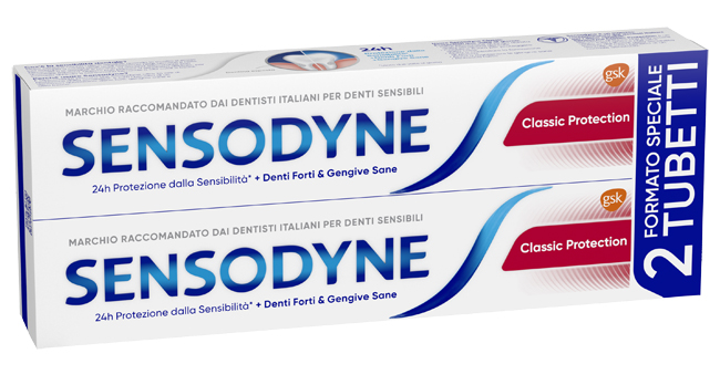 SENSODYNE CLASSICO PROTECTION 2 X 75 ML - Farmapre