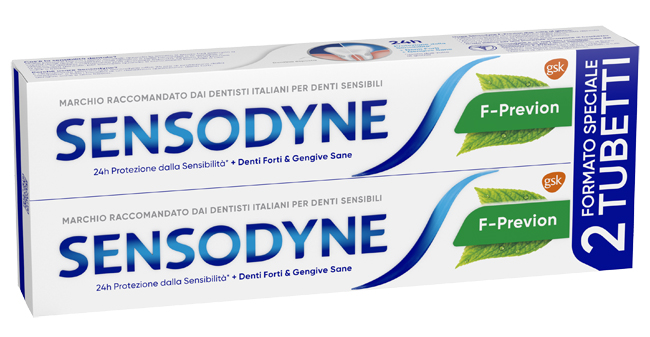 SENSODYNE F PREVION 2 X 75 ML - Farmapre