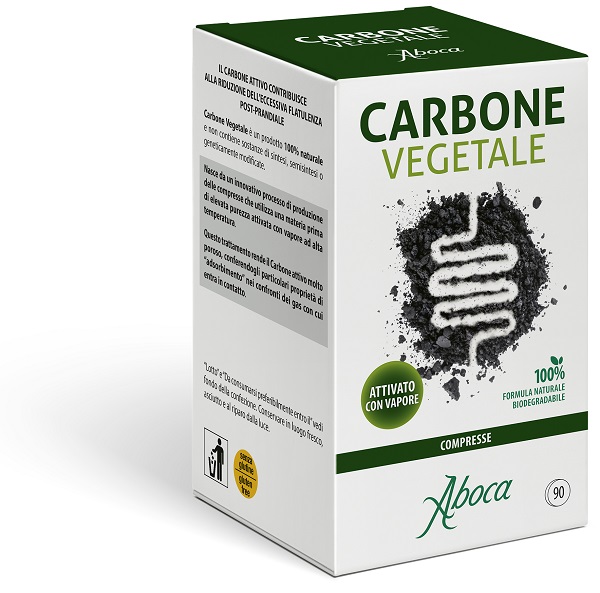 CARBONE VEGETALE 90 COMPRESSE - Farmapre