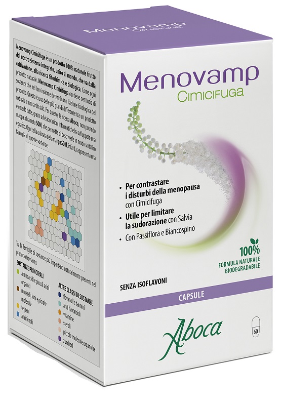 MENOVAMP CIMICIFUGA 60 CAPSULE - Farmapre