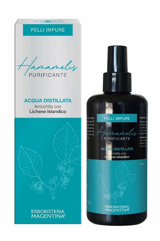 ACQUA DISTILLATA ARRICCHITA HAMAMELIS PURIFICANTE PELLI IMPURE 200 ML - Farmapre