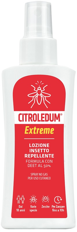 CITROLEDUM LOZIONE SPRAY EXTREME DEET 50% 100 ML - Farmapre