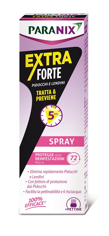 SPRAY EXTRA FORTE PARANIX PER PIDOCCHI E LENDINI 100 ML - Farmapre