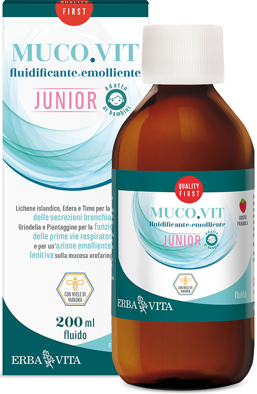 MUCOVIT FLUIDO BAMBINI 200 ML - Farmapre