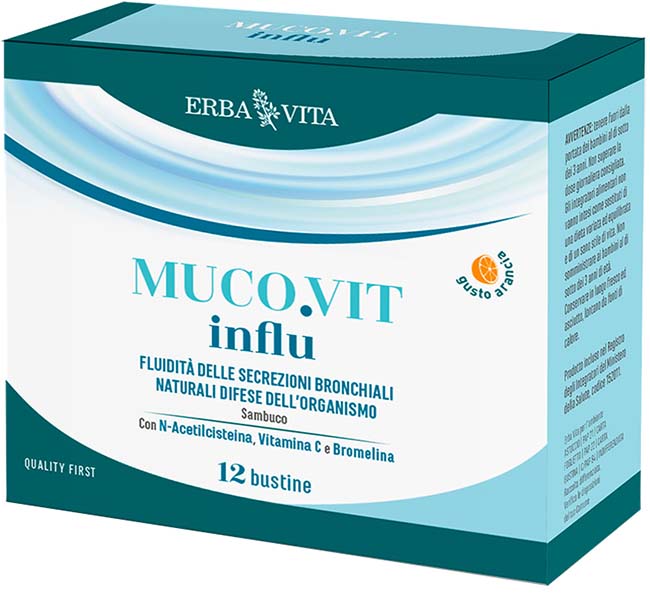 MUCOVIT INFLU 12 BUSTINE - Farmapre