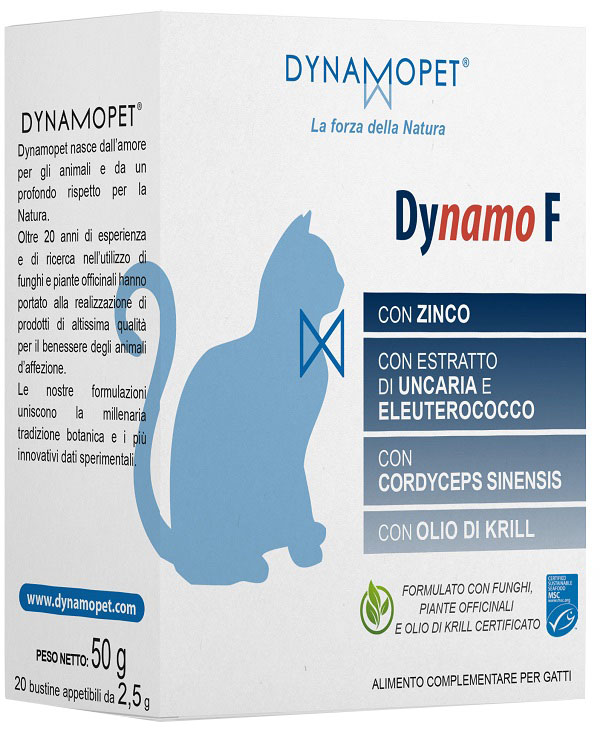DYNAMO F GATTI 20 BUSTINE APPETIBILI DA 2,5 G - Farmapre