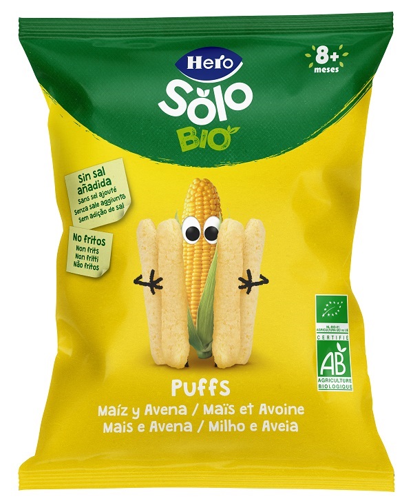 HERO SOLO SNACK PUFF AVENA MAIS 25 G - Farmapre