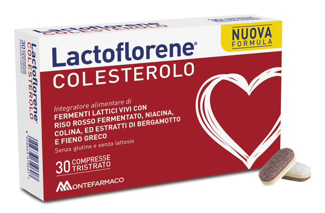 LACTOFLORENE COLESTEROLO TRISTRATO 30 COMPRESSE - Farmapre