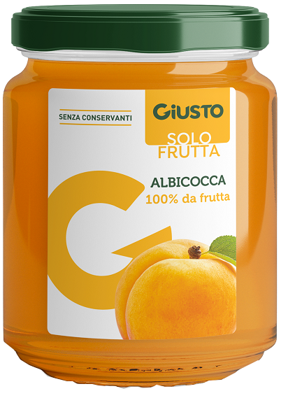 GIUSTO SOLO FRUTTA MARMELLATA ALBICOCCHE 284 G - Farmapre