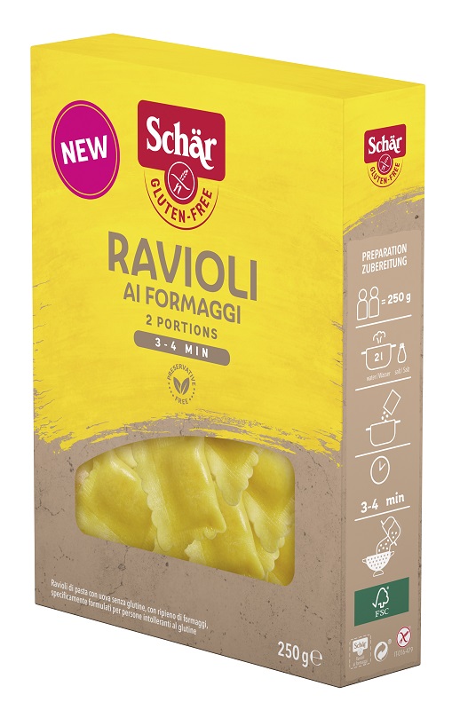 SCHAR RAVIOLI AI FORMAGGI 250 G - Farmapre