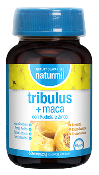 NATURMIL TRIBULUS+MACA 60 COMPRESSE - Farmapre
