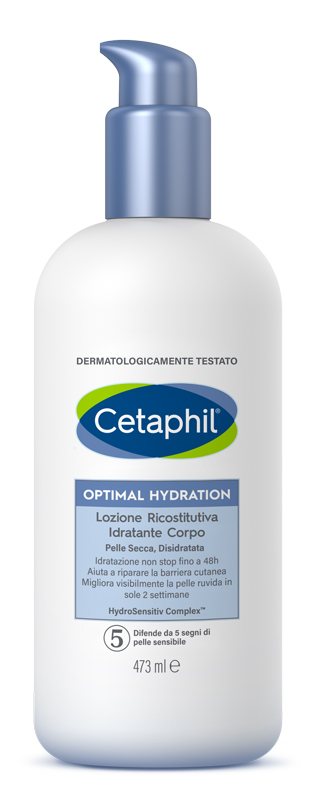 CETAPHIL OPTIMAL HYDRATION LOZIONE IDRATANTE RICOSTITUTIVA IDRATANTE CORPO 473 ML - Farmapre