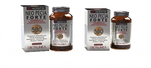 DIETALINEA BIOKERATIN NEO PECIA FORTE 500 60 COMPRESSE - Farmapre