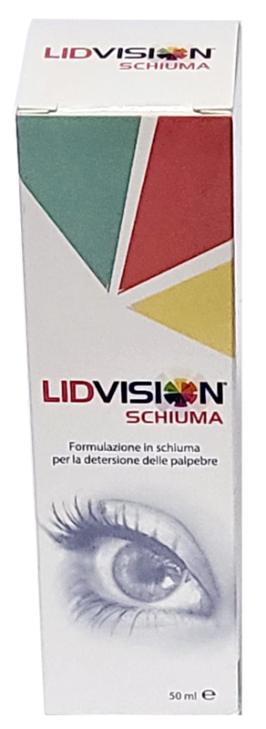 LIDVISION SCHIUMA PER DETERSIONE PALPEBRE 50 ML - Farmapre
